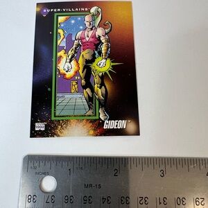 Marvel Impel Series 3 1992 Gideon Super-Villains Trading Card 122